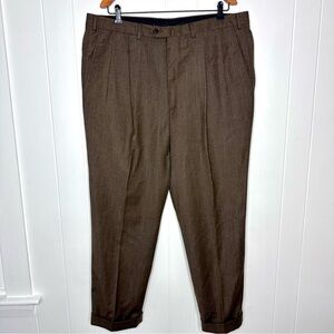 Ermenegildo Zegna Brown Dress Pants